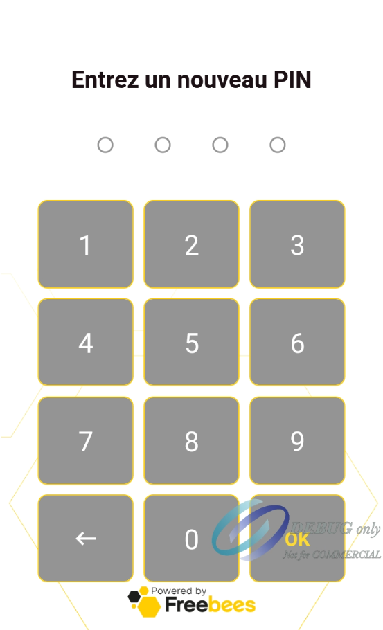 Entrez le nouveau NIP