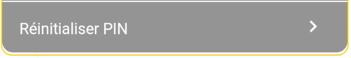 Réinitialiser le code PIN de sécurité