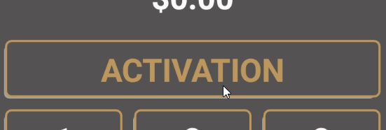 Activation button