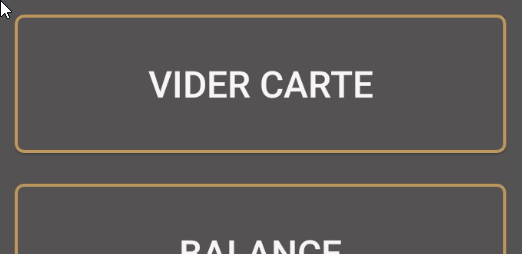 Empty card transaction page