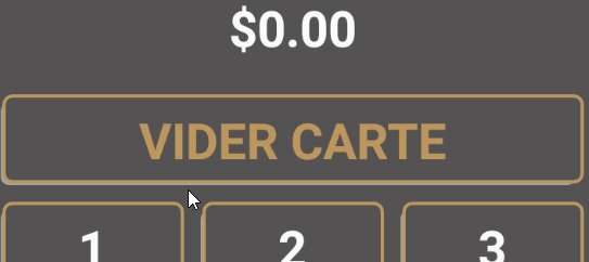Empty card button
