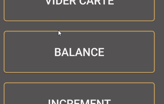 Balance transaction page