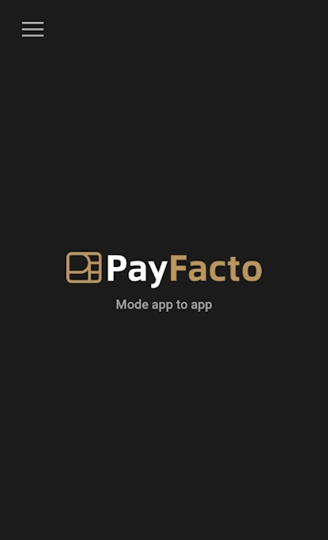 Écran d'accueil App to app