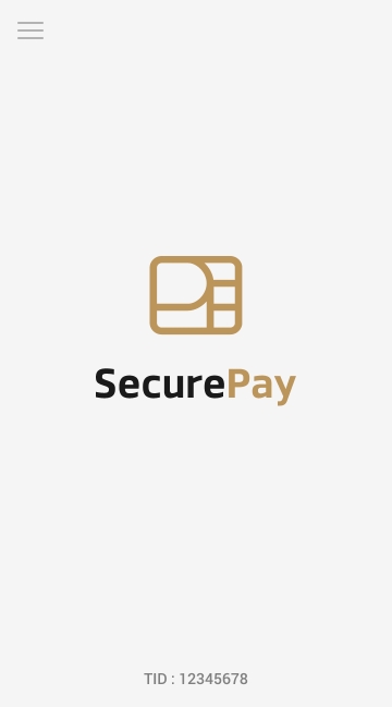 Screenshot - Home screen SecurePay