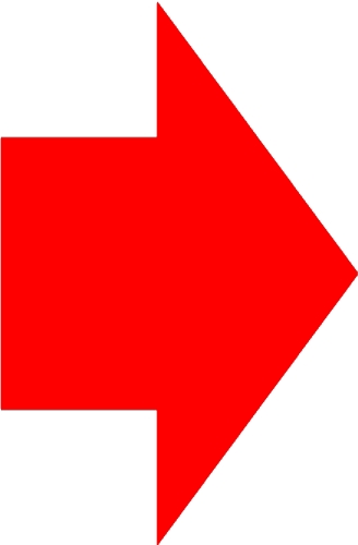 flèche rouge