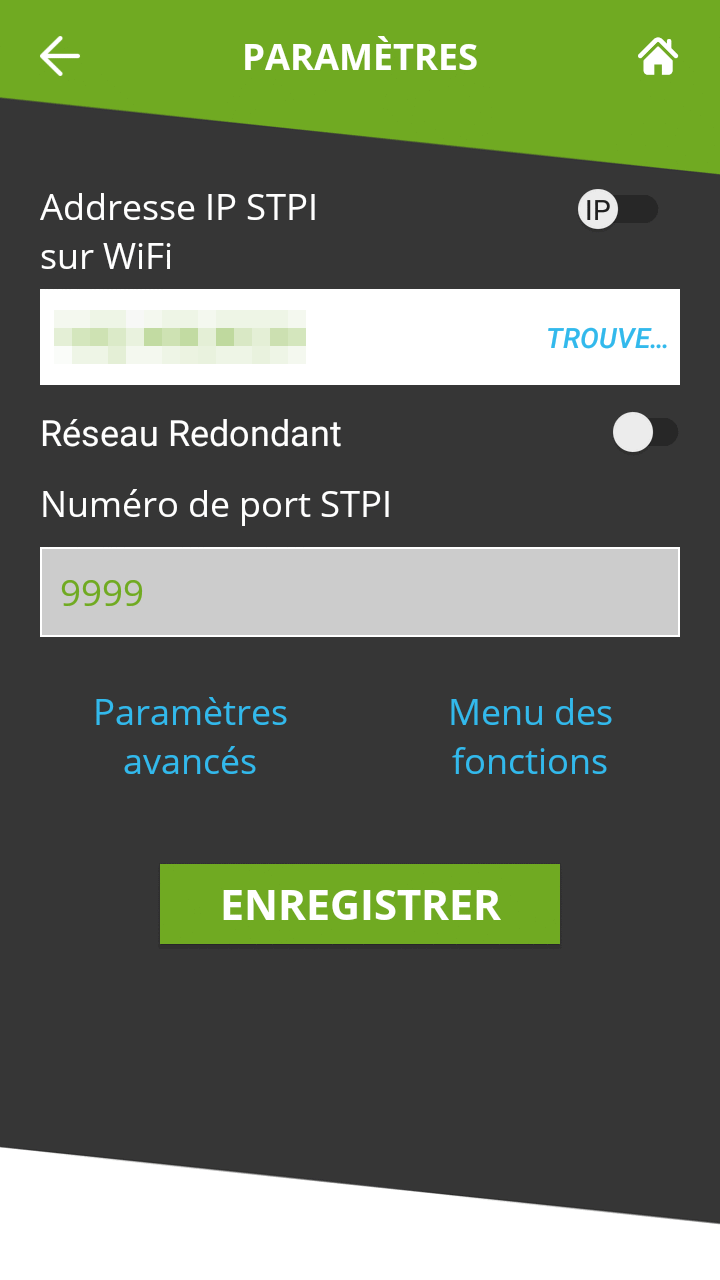 Paramètres ST - De base