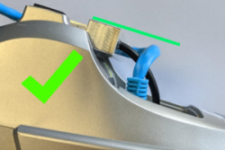 Ok cable position