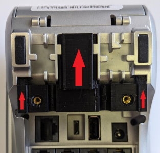 T bracket installed