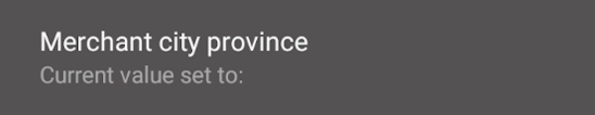 Merchant header city province