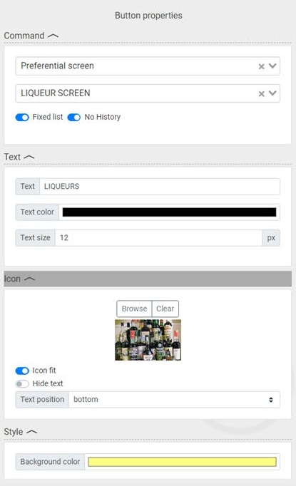 Advanced Button Properties