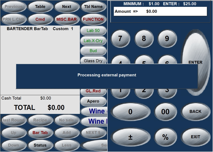 POS - Process External Payment