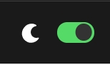 Toggle Switch in Dark Mode