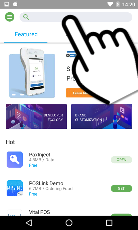 Screenshot - PAX Store