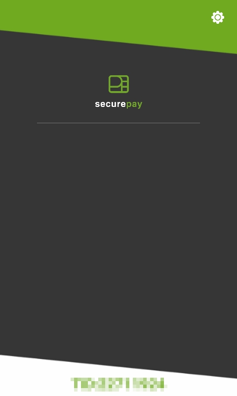 Screenshot - ScurePay Home Screen