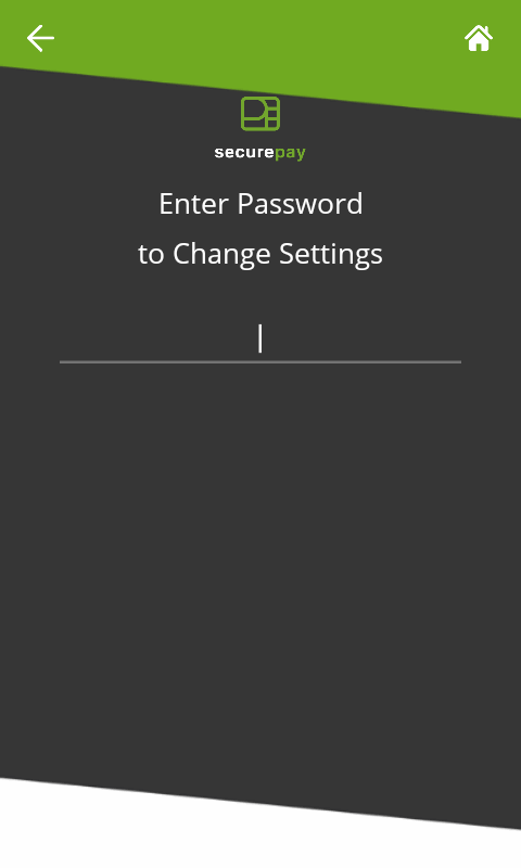 SecurePay Password Prompt