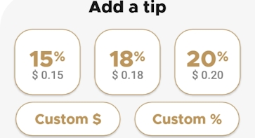 Tip preset normal text size