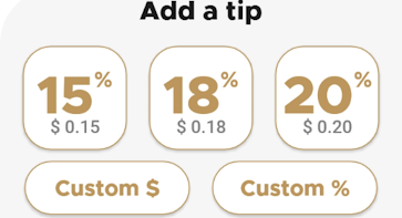 Tip preset very large text size