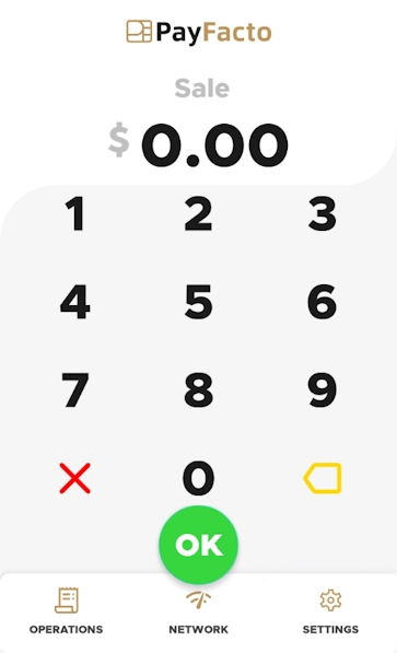 Standalone payment interface