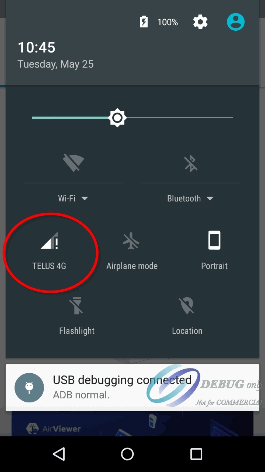 Android Screenshot - Settings - 4G