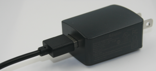A35 AC power adapter connection