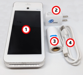 A920 box contents